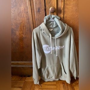 Malibu boating sweatshirt